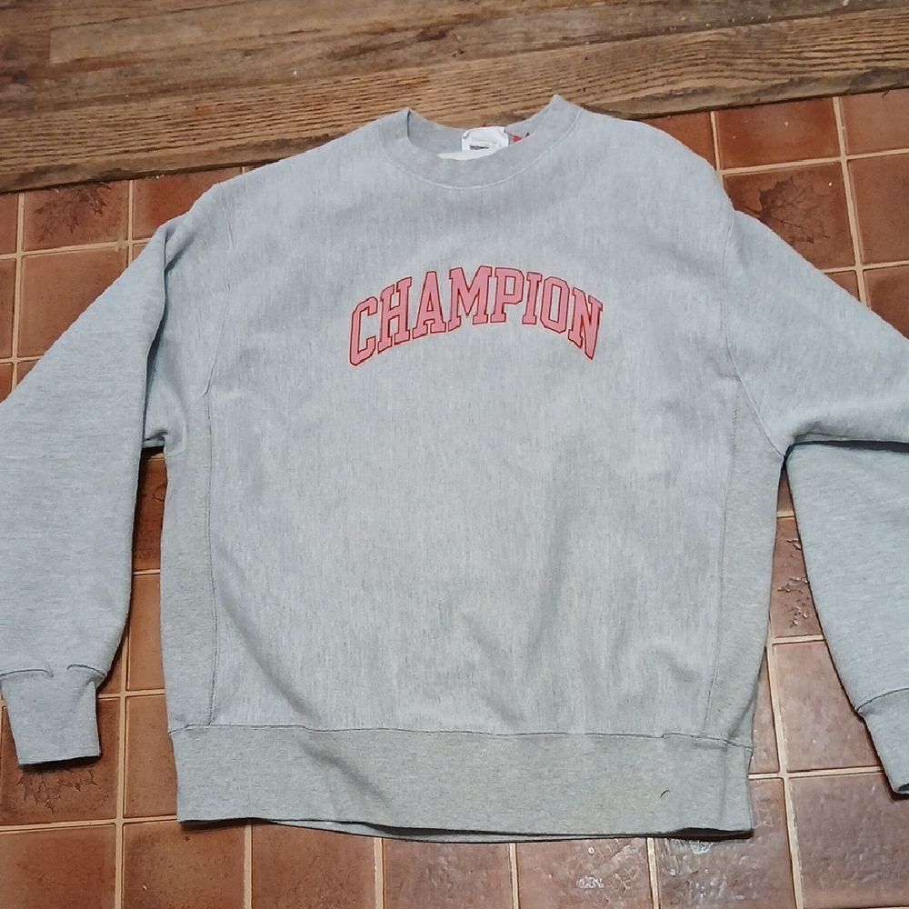 Champion Gray Men's Sweatshirt